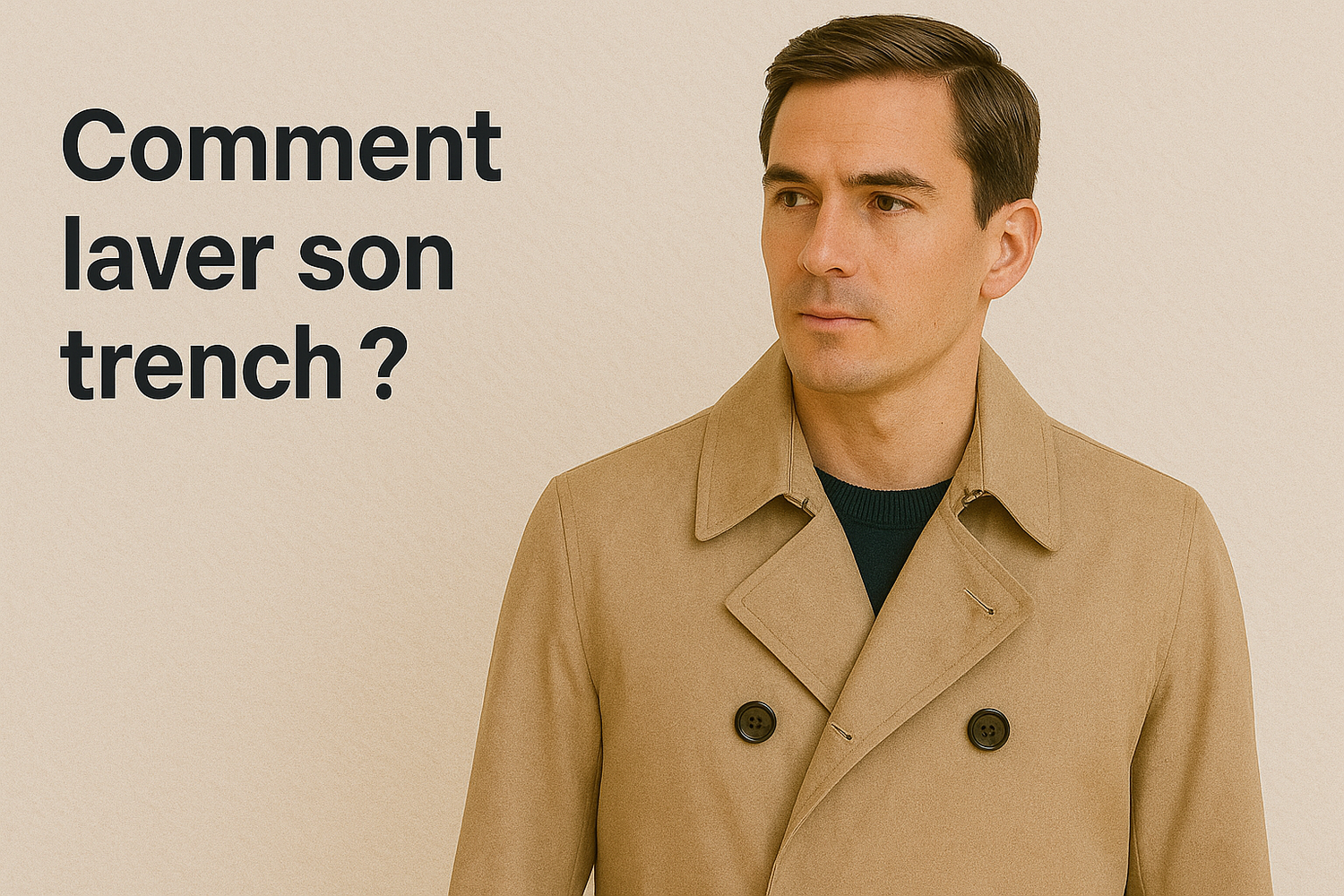 Comment laver son trench ?